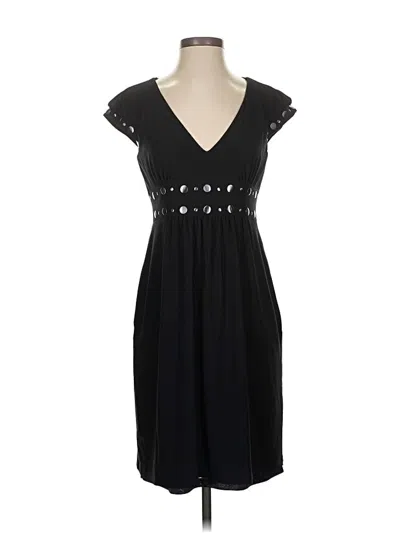 Pre-owned David Meister Casual Dress In Black