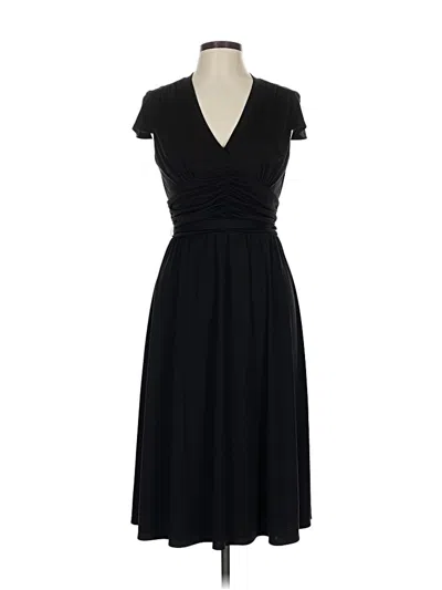 Pre-owned David Meister Casual Dress In Black
