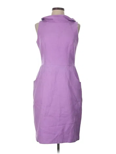 Pre-owned David Meister Casual Dress In Purple