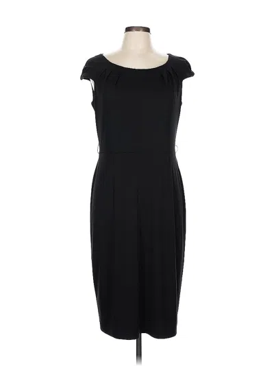 Pre-owned David Meister Cocktail Dress In Black