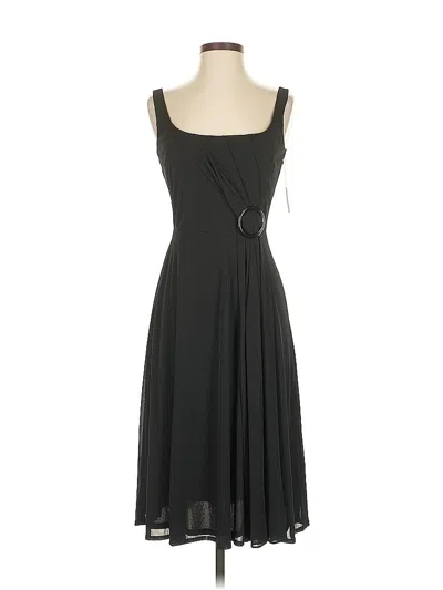 Pre-owned David Meister Cocktail Dress In Black