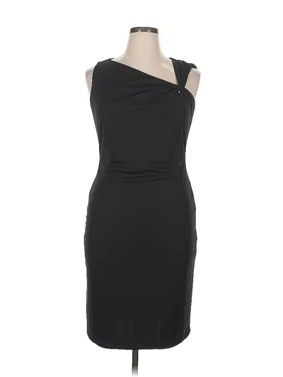 Pre-owned David Meister Cocktail Dress In Black