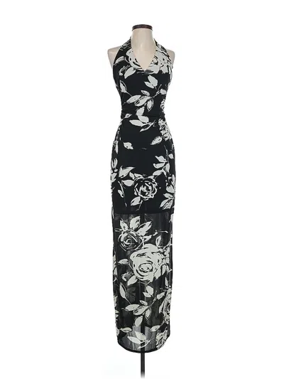Pre-owned David Meister Cocktail Dress In Black
