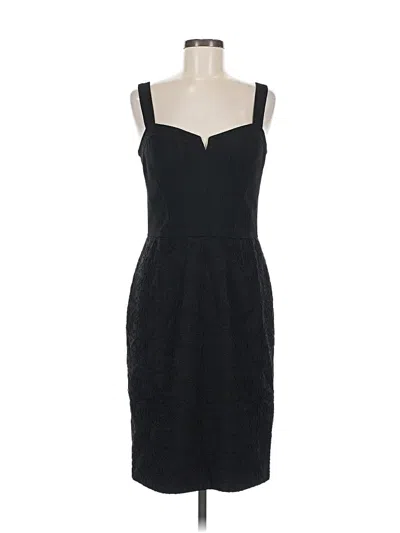 Pre-owned David Meister Cocktail Dress In Black