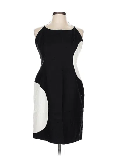 Pre-owned David Meister Cocktail Dress In Black