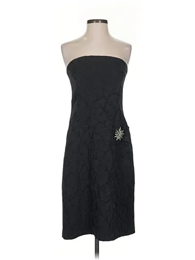 Pre-owned David Meister Cocktail Dress In Black