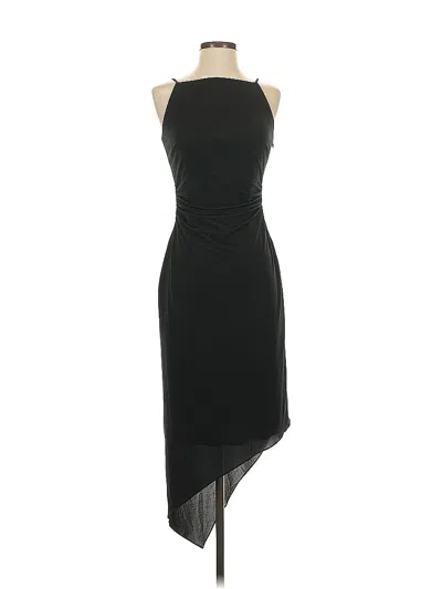 Pre-owned David Meister Cocktail Dress In Black