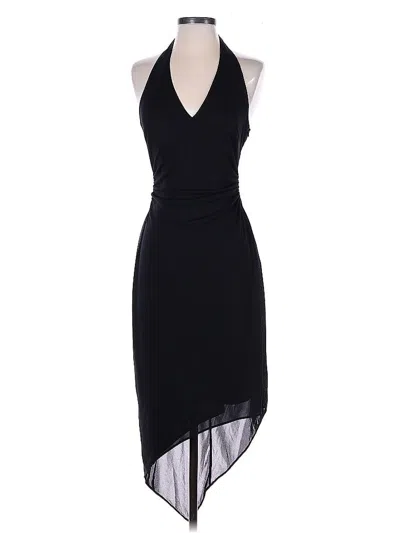 Pre-owned David Meister Cocktail Dress In Black