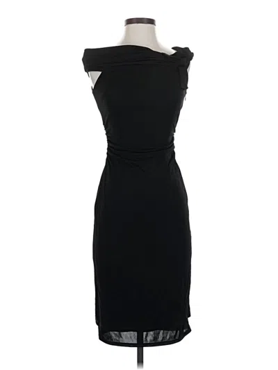 Pre-owned David Meister Cocktail Dress In Black