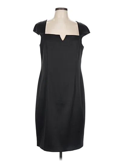 Pre-owned David Meister Cocktail Dress In Black