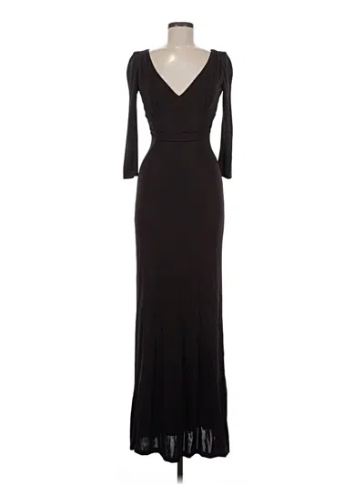 Pre-owned David Meister Cocktail Dress In Black