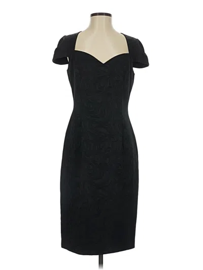 Pre-owned David Meister Cocktail Dress In Black