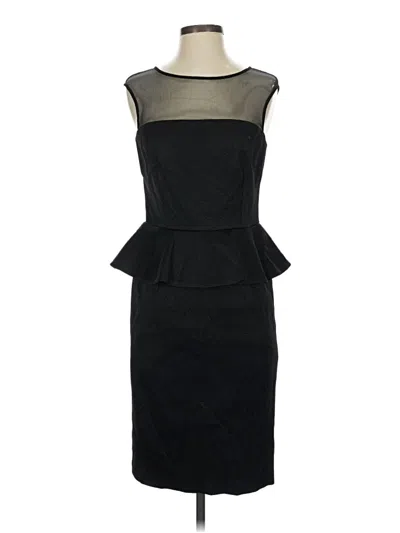 Pre-owned David Meister Cocktail Dress In Black