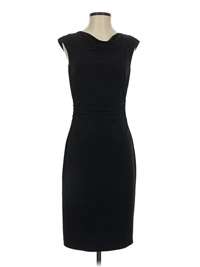 Pre-owned David Meister Cocktail Dress In Black