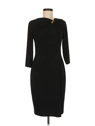 Pre-owned David Meister Cocktail Dress In Black