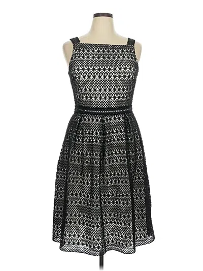Pre-owned David Meister Cocktail Dress In Black