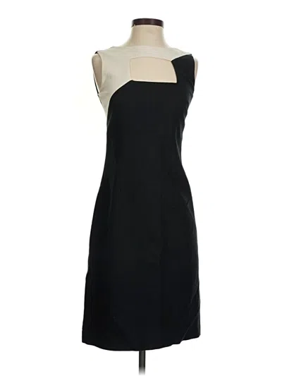 Pre-owned David Meister Cocktail Dress In Black