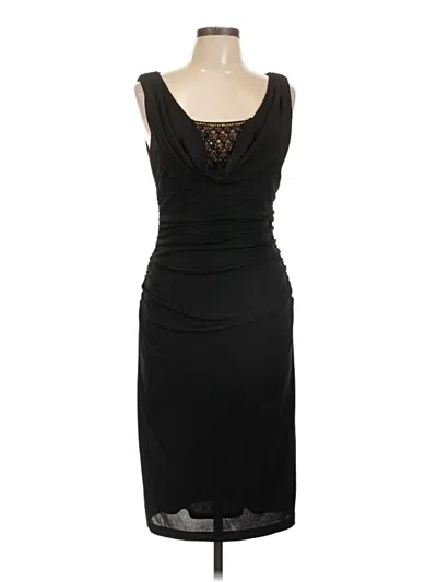 Pre-owned David Meister Cocktail Dress In Black