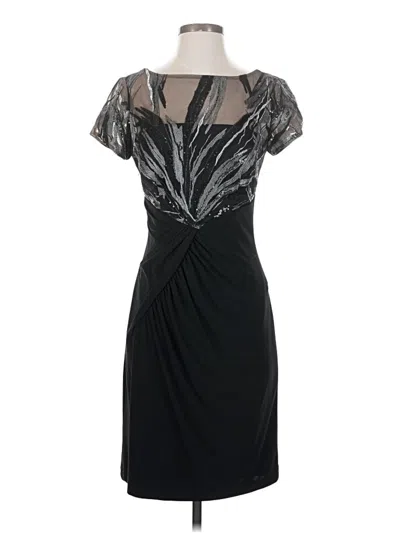 Pre-owned David Meister Cocktail Dress In Black