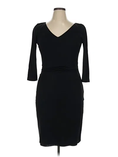 Pre-owned David Meister Cocktail Dress In Black