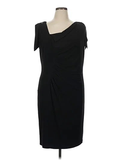 Pre-owned David Meister Cocktail Dress In Black