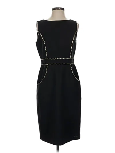 Pre-owned David Meister Cocktail Dress In Black