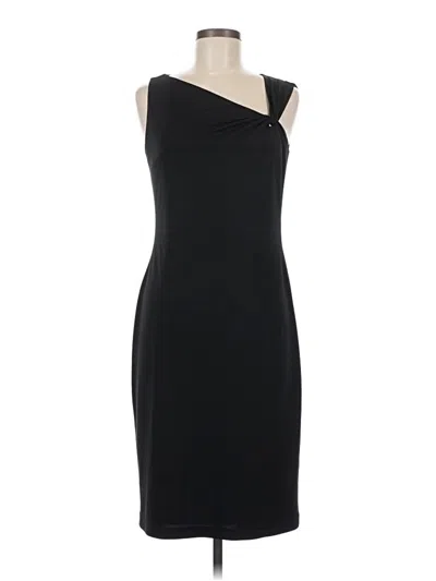 Pre-owned David Meister Cocktail Dress In Black