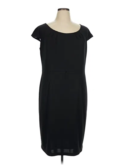 Pre-owned David Meister Cocktail Dress In Black