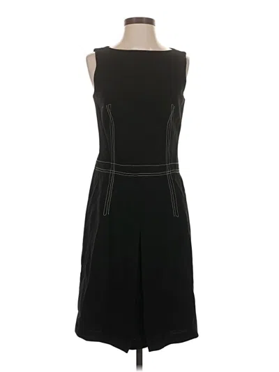 Pre-owned David Meister Cocktail Dress In Black