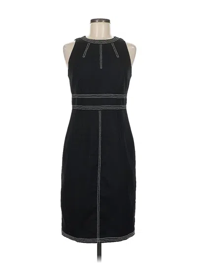 Pre-owned David Meister Cocktail Dress In Black