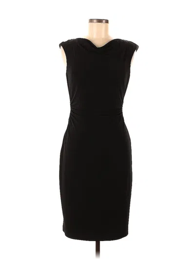 Pre-owned David Meister Cocktail Dress In Black