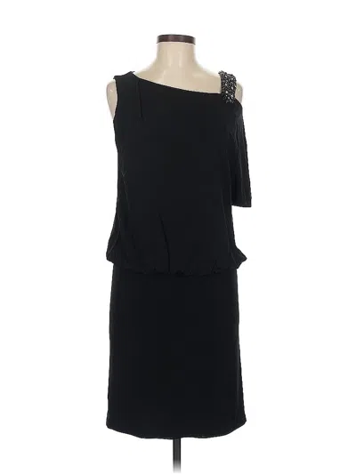 Pre-owned David Meister Cocktail Dress In Black