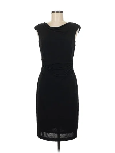 Pre-owned David Meister Cocktail Dress In Black