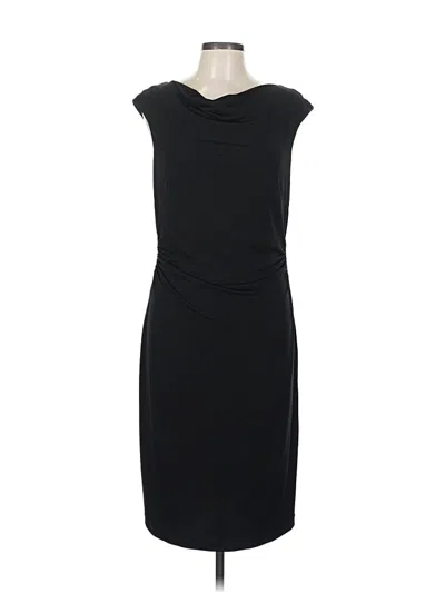 Pre-owned David Meister Cocktail Dress In Black