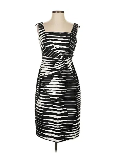 Pre-owned David Meister Cocktail Dress In Black