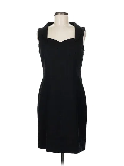 Pre-owned David Meister Cocktail Dress In Black