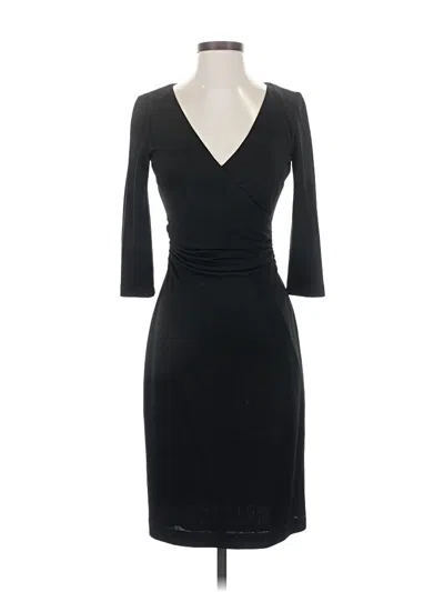 Pre-owned David Meister Cocktail Dress In Black