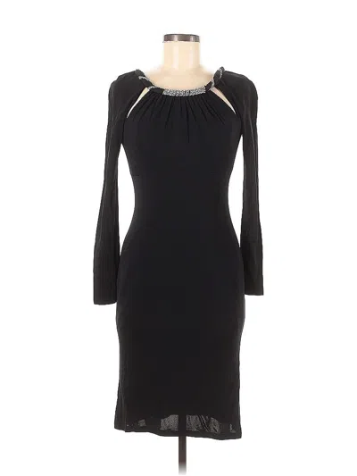 Pre-owned David Meister Cocktail Dress In Black