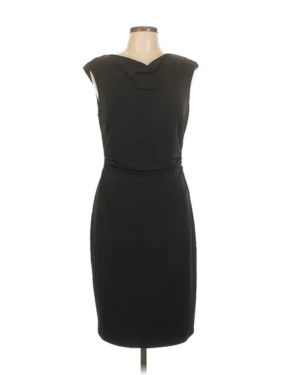 Pre-owned David Meister Cocktail Dress In Black