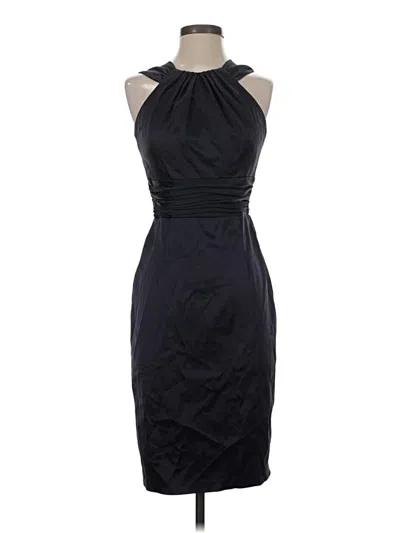 Pre-owned David Meister Cocktail Dress In Black
