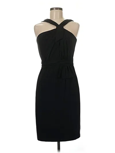Pre-owned David Meister Cocktail Dress In Black