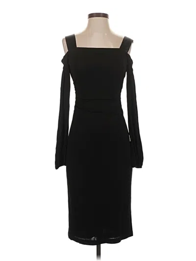 Pre-owned David Meister Cocktail Dress In Black