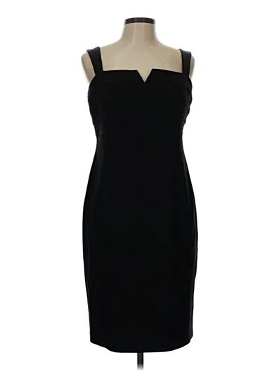 Pre-owned David Meister Cocktail Dress In Black