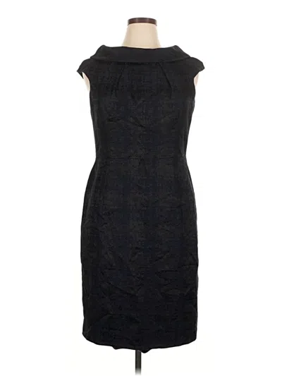 Pre-owned David Meister Cocktail Dress In Black
