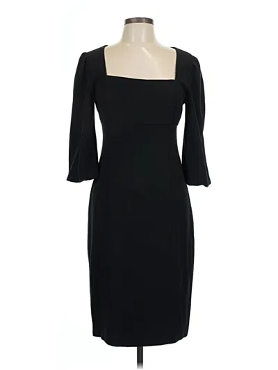 Pre-owned David Meister Cocktail Dress In Black