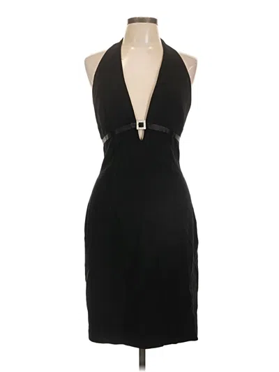Pre-owned David Meister Cocktail Dress In Black