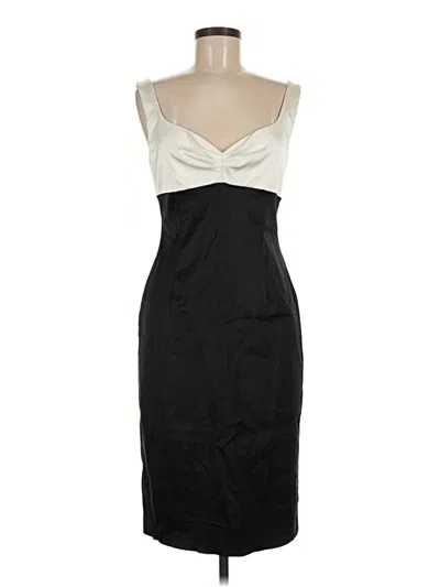 Pre-owned David Meister Cocktail Dress In Black