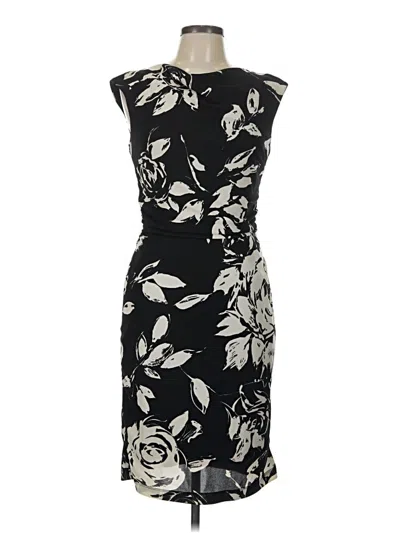 Pre-owned David Meister Cocktail Dress In Black