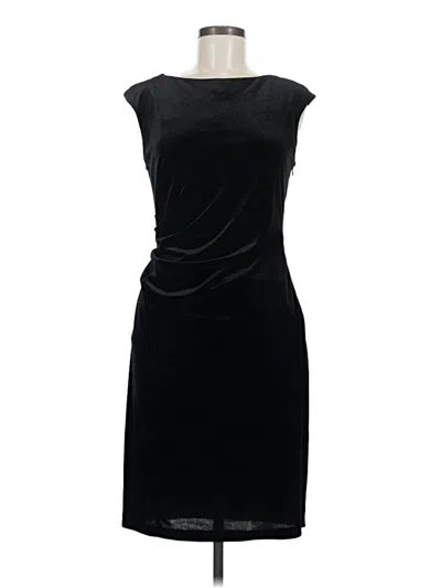 Pre-owned David Meister Cocktail Dress In Black