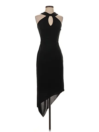Pre-owned David Meister Cocktail Dress In Black